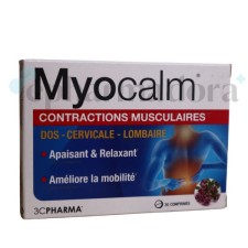 3CHENES MYOCALM, FOR MUSCLES CONTRACTIONS 30TABLETS