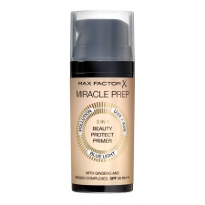 MAX FACTOR MIRACLE PREP 3IN1 BEAUTY PROTECT PRIMER 30ML