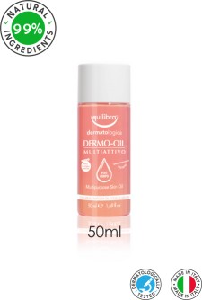 EQUILIBRA ALOE DERMO-OIL, MULTI -ACTIVE OIL FOR SCARS, STRECH MARKS, DRY SKIN AND ANTI- AGEING SKIN 50ML