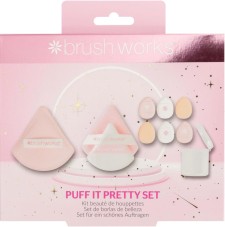 Brushworks Puff It Pretty Gift Set