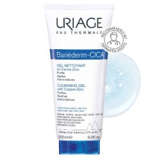 Uriage Bariederm Cleansing Gel With Copper Zinc 200 ml