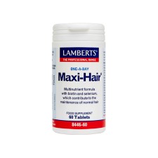 Lamberts Maxi-Hair x 60 Tablets - Multinutrient Formula - For The Maintenance Of Normal Hair
