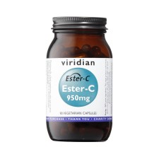 VIRIDIAN EXTRA C 950MG 30 CAPSULES, HIGH POTENCY FOR ENHANCED ABSORPTION AND RETENTION