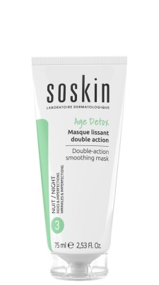 Soskin Age Detox Double-Action Face Smoothing Mask 75 ml