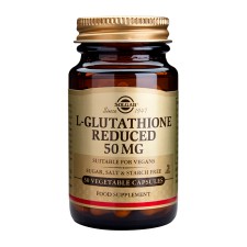 Solgar L-Glutathione Reduced 50 mg x 30 Tablets - Amino Acid For The Detoxification Of The Liver