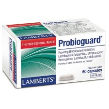 Lamberts Probioguard x 60 Capsules - Probiotics - 4 Billion Live Bacteria Per Capsule