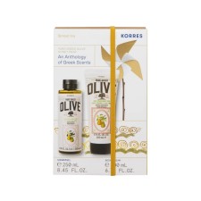 Korres Pure Greek Olive Honey Pear Shower Gel 250ml + Korres Pure G... Korres Pure Greek Olive Honey Pear Shower Gel 250ml + Korres Pure G...