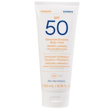 Korres Yoghurt Sunscreen Body & Face Spf50 200ml