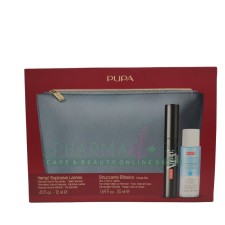 PUPA VAMP EXPLOSIVE LASHES & TWO PHASE MAKE UP REMOVER & POUCH SET