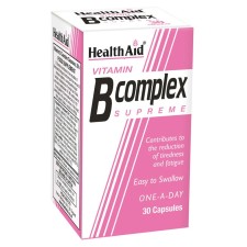 Health Aid B Complex Supreme x 30 Capsules
