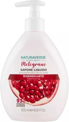 Naturaverde Velvet Red Hand Soap Pomegranade 500 ml