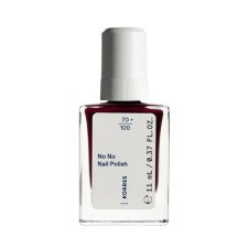 Korres No No Nail Polish 59 Burgundy Red