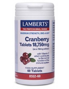 Lamberts Cranberry 18,750mg x 60 Tablets - For The Health Of The Urinary System