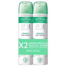 SVR Spirial Spray Vegetal Deodorant 75ml x 2 Pieces