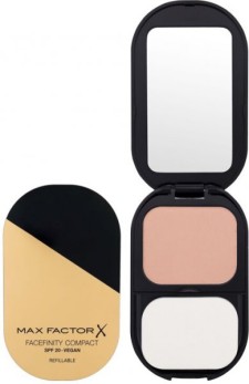 Max Factor Fafefinity Compact Powder Foundation Spf20 Refillable Porcelain 10g