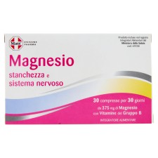 Matt Divisione Pharma Magnesium + Vitamin B1 + Vitamin B3 30 Tablets