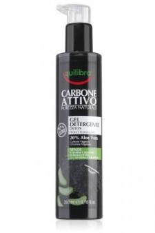 EQUILIBRA ACTIVE CHARCOAL DETOX CLEANSING GEL 200ML