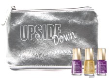 Mavala Mini Color Set Of 3 Nail Polish x 5ml & Upside Down Make-Up Pouch Gift