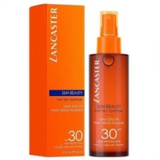 Lancaster Sun Beaty Satin Dry Oil Spf30 150ml, Αντηλιακό Ξηρό Λάδι ...