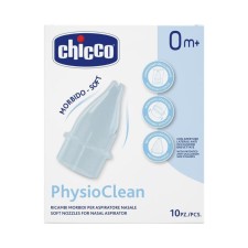 Chicco Soft Nozzles For Nasal Aspirator 10pcs