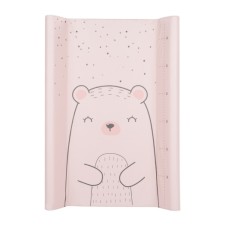 Kikka Boo Hard PVC Changing Pad 70x50 cm Bear with Me Pink
