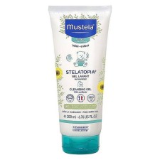 MUSTELA STELATOPIA CLEANSING GEL WITH SUNFLOWER. FOR FACE, BODY& HAIR 200ML