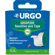 Urgopore Sensitive Skin Tape 5m x 5cm Urgopore Sensitive Skin Tape 5m x 5cm