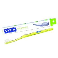 VITIS ORTHODONTIC TOOTHBRUSH, SPECIALLY DESIGNED FOR CLEANING BRACES