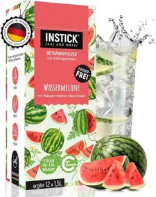 Instick Powdered Drink Mix Watermelon - 12sticks, Στιγμιαίο Ρόφημα... Instick Powdered Drink Mix Watermelon - 12sticks, Στιγμιαίο Ρόφημα...