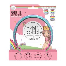 Invisibobble kids hairhalo rainbow crown multicoloured