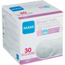 MAM Breast Pads For A Dry, Safe & Skin-Friendly Feeling x 30 Pads