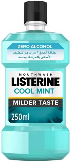 Listerine Cool Mint Milder Taste Mouthwash 250ml