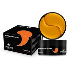 Anaplasis Hydrogel Eye Patches Vitamin C Tone & Glow Orange x 30 Pairs