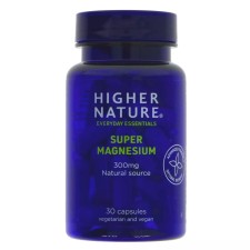 Higher Nature Super Magnesium 300mg 30 Capsules