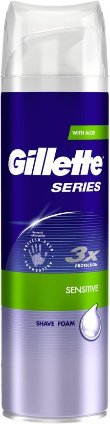 Gillette Shave Foam With Aloe Vera 250ml