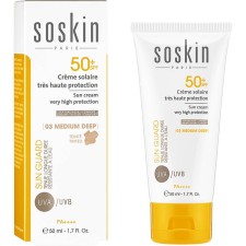 SOSKIN SUN CREAM VERY HIGH PROTECTION SPF50+ TINTED No. 03 MEDIUM DEEP 50ML