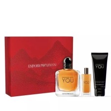 Emporio Armani Stronger With You Men Edt 100ml + Edt 15ml + Shower Gel 75ml