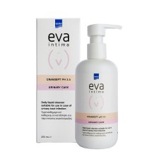 INTERMED EVA INTIMA CRANSEPT PH3.5, DAILY CLEANING, PROTECTION& RELIEF OF THE SENSITIVE INTIMATE AREA IN CASES OF REPEATED URINARY TRACT INFECTIONS 250ML