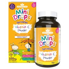 Natures Aid Mini Drops Sprinkles Vitamin C Powder x 90g