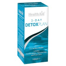 Health Aid 2- Day Detox Plan x 100ml - With 13 Active Herbs