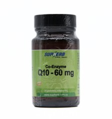 Supherb Co-Enzyme Q10 60mg x 30 Softgel