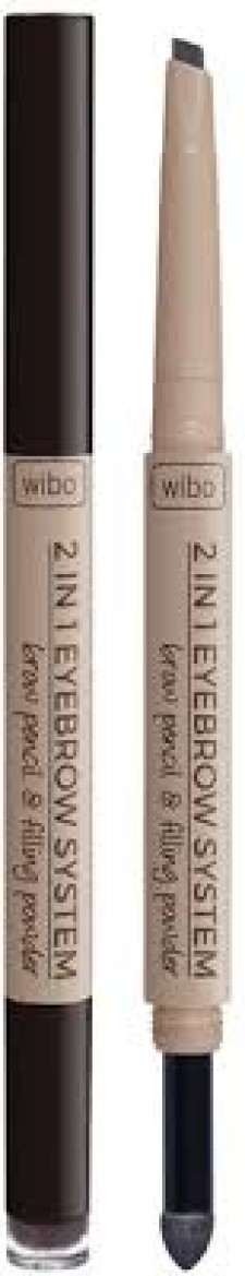 Wibo 2in1 Eyebrow System 02, Σετ Φρυδιών 2 Σε 1 Που Συνδυάζει Πούδρ...