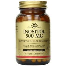 Solgar Inositol 500mg x 50 Capsules - For The Support Of Neural System
