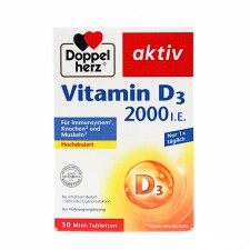 Doppelherz Vitamin D3 2000iu x 50 Tablets