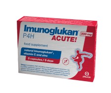 IMUNOGLUKAN P4H ACUTE 300mg 5 CAPSULES, FOR THE INTENSIVE SUPPORT OF THE IMMUNE SYSTEM