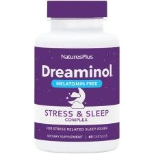 Naturesplus Dreaminol Stress & Sleep 60 Caps, Βοηθά στη διαχείριση ...