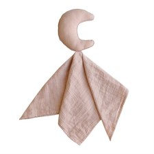 Mushie Lovely Blanket Moon Blush