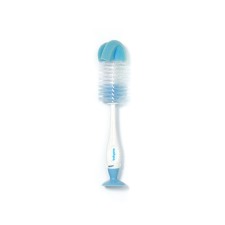 Babyono Brush for Bottles and Teats with Suction Blue