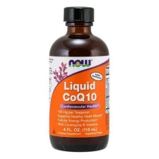 NOW LIQUID CoQ10, SUPPORTS CARDIOVASCULAR HEALTH 118ML
