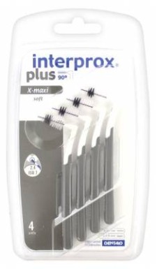 INTERPROX PLUS 2G X-MAXI SOFT BRUSHES 2.4mm GREY 